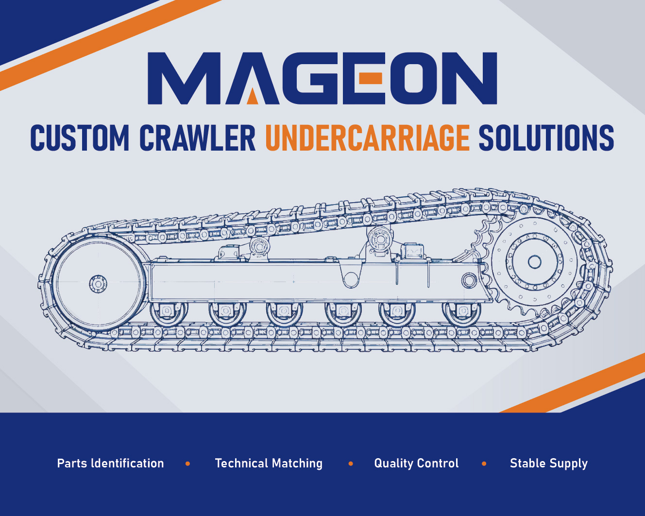 Can the mounting interfaces of steel track undercarriages be