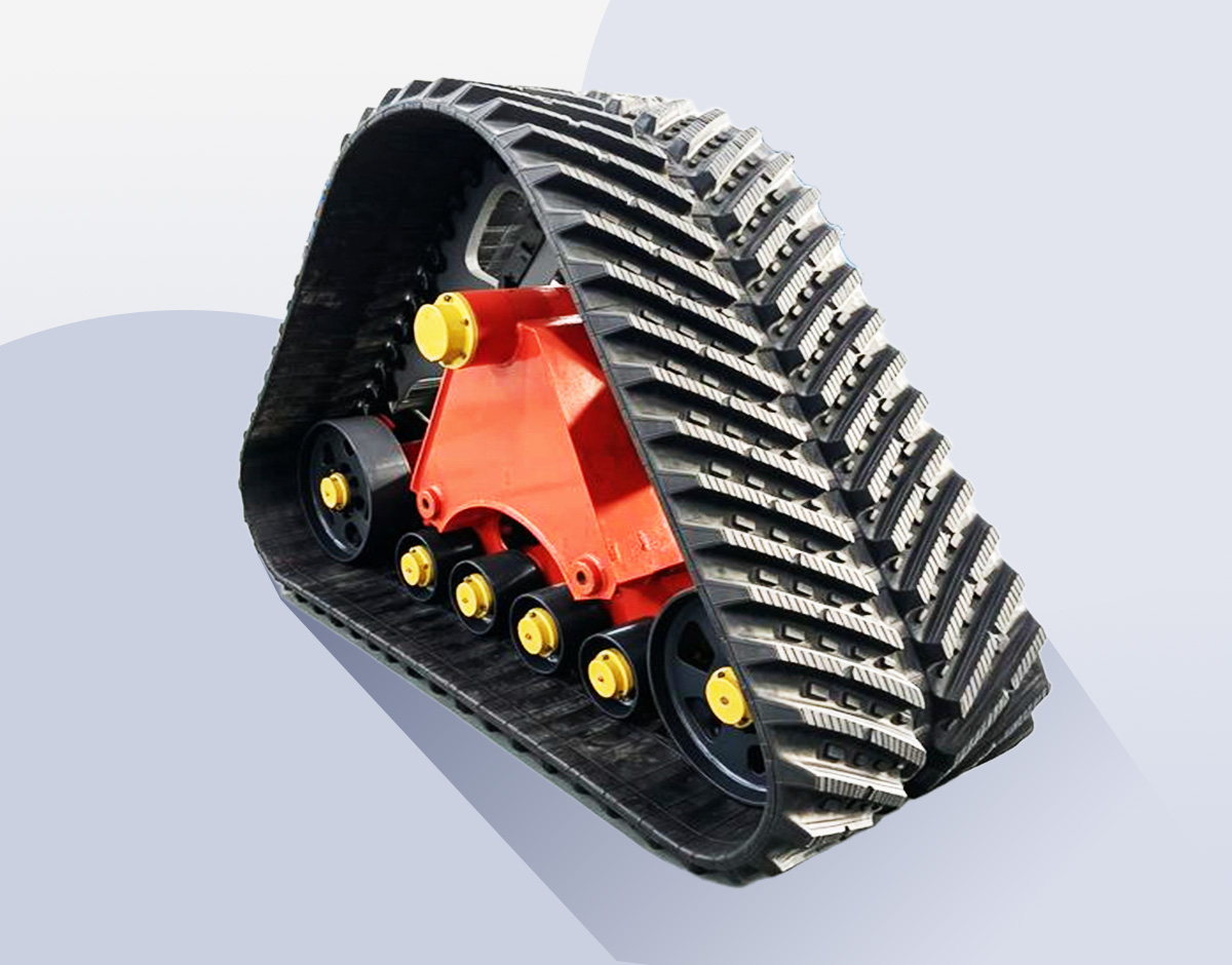 MAGEON Custom Triangular Rubber Tracked Undercarriage for Su