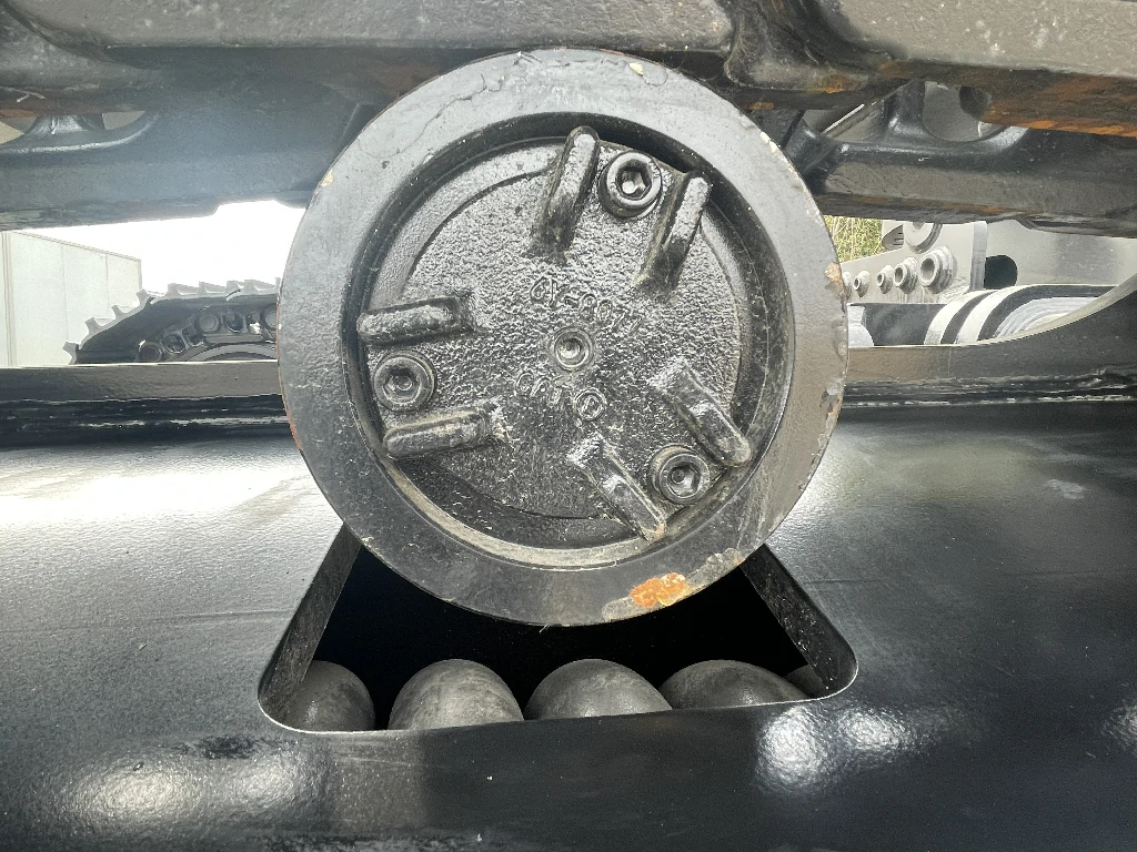 Drive sprocket and idler detail